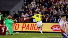 Colombia tiene los volantes goleadores de la Eliminatoria