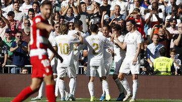 05/10/19 PARTIDO PRIMERA DIVISION
REAL MADRID GRANADA
GOL 2-0 HAZARD ALEGRIA