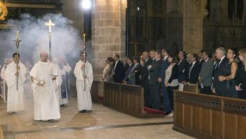 Funeral de Luis Salom en la Catedral de Palma.