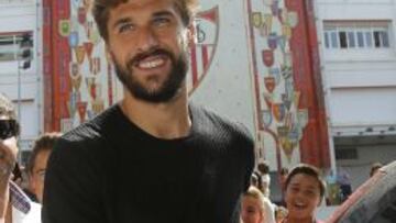 Aclamado. Llorente, en un acto al que acudió en Nervión.