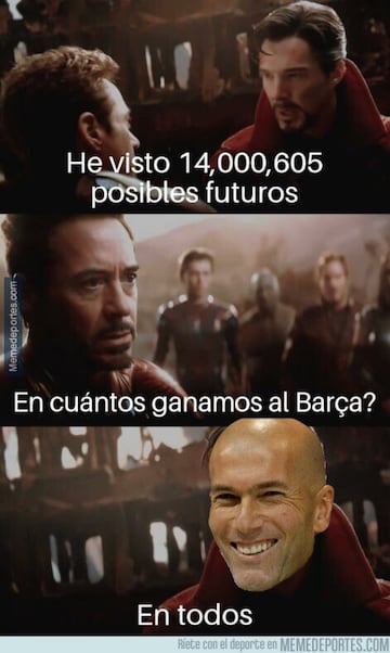 Los memes más divertidos del Real Madrid-Barcelona