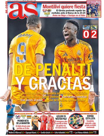 Las portadas de AS de septiembre