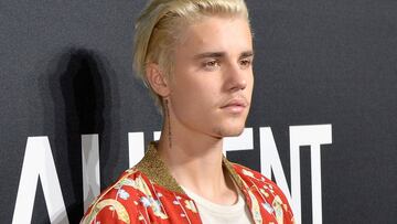 Justin Bieber en el evento de Saint Laurent por Hedi Slimane en Los Angeles, California. Febrero 10, 2016.