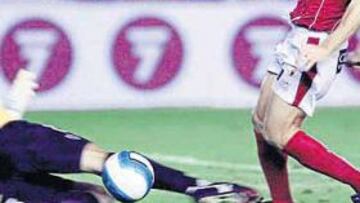 <b>UNA FIESTA EN GRANA. </b>Las gradas de la vieja Condomina disfrutaron con la exhibición de juego y goles de los de Lucas Alcaraz.