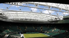 Imagen de la pista central de WImbledon.