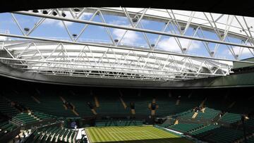 Imagen de la pista central de WImbledon.