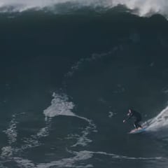 Así aprovecharon las olas gigantes de Epsilon en el País Vasco y Francia