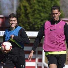 El Sporting, en estado de Alegría, mide hoy al renacido Málaga