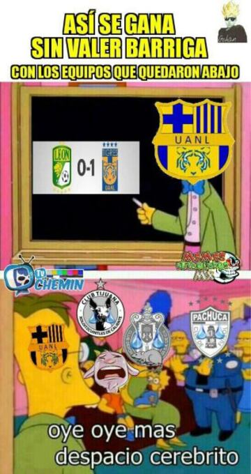 Tigres venció a León por la mínima, pero no fue suficiente para los memes