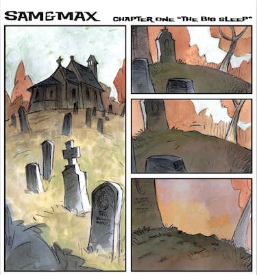 Telltale desvela un nuevo cómic de Sam & Max