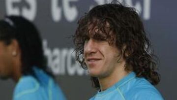 <strong>PROBLEMA RESUELTO.</strong> Puyol declaró que el problema surgido con las declaraciones de Edmílson ya ha sido solucionado y que ha servido al equipo para reaccionar.