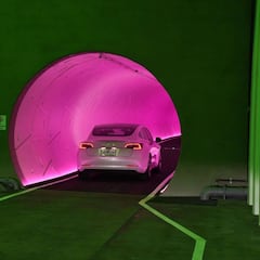 El túnel de Elon Musk para que los Tesla circulen en Las Vegas