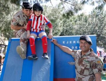 El club rojiblanco celebr&oacute; el d&iacute;a de ni&ntilde;o.