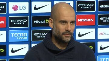 Guardiola: "¿Agüero no juega? Morata en el Madrid no es titular"