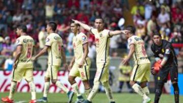 Paul Aguilar celebra el buen momento del América