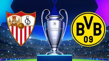 Sevilla - Borussia Dortmund de Champions League; cómo ver online, webs y apps oficiales
