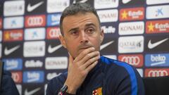 Luis Enrique: "Lo fácil es llorar y quejarse de los árbitros"