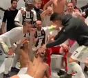 La eufórica reacción de la Juve cuando llega Cristiano al camarín