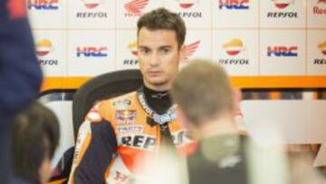 Dani Pedrosa termina cuarto el primer día de libres.