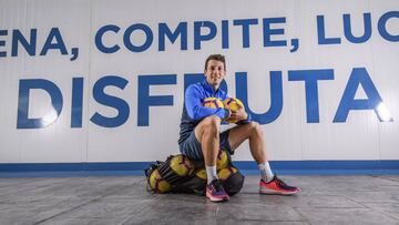 24/01/19 LEGANES ENTREVISTA A MIKEL VESGA