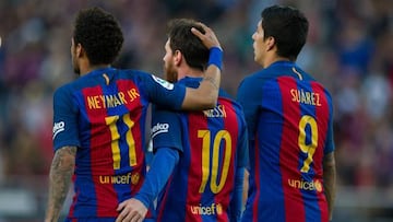 Neymar, Messi and Suarez.