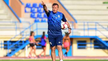 ENTRENAMIENTO DEL ALCORCON CRISTOBAL PARRALO