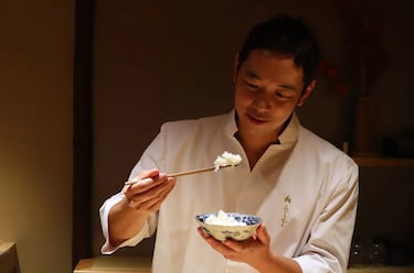 Kenichi Fujimoto, chef japonés experto en sushi, revela el secreto del arroz más caro del mundo: “De brote dorado”