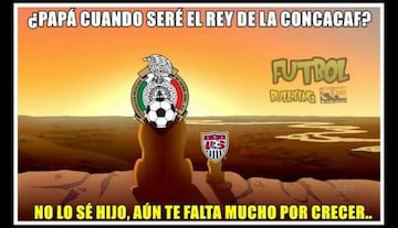 Los memes del empate entre México y USA en el azteca