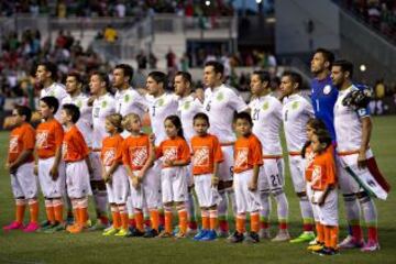 El Tri disputó su primer amistoso en la nueva era del Tuca Ferretti, aquí tienen las fotografías más destacadas del duelo entre las selecciones de Concacaf.