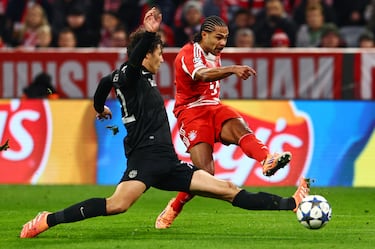 Suárez, desapercibido en derrota de Sporting ante Bayern