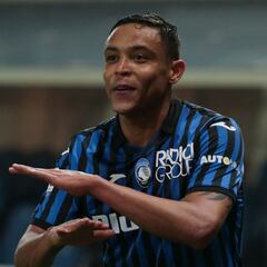 Luis Muriel y sus números en la Atalanta: es el mejor suplente de Europa