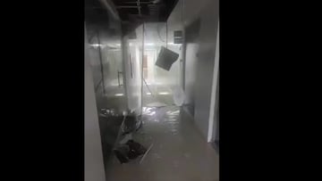 Hospital en Colima sufre daños tras temblor en México