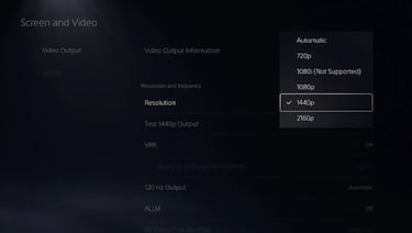 PS5 prepara la llegada del soporte de resolución 1440p, listas de juegos y más en su última beta
