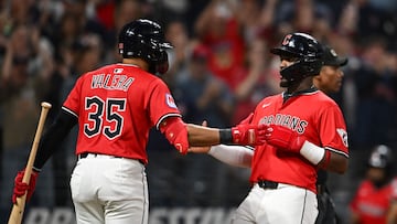 La carrera por la AL Central está lejos de definirse luego de que los Guardians vencieron a los Tigers en el primer juego de la serie en Cleveland.
