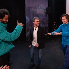 Marcelo sorprende a Tom Holland en ‘El Hormiguero’ después de que se declarase fan del Barcelona