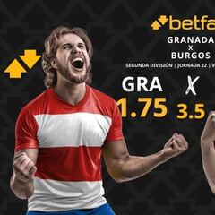 Granada CF vs. Burgos CF: horario, dónde ver, pronósticos y clasificación