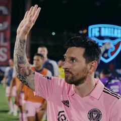 Baño de masas de Leo Messi con el Inter Miami