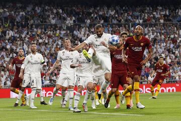 Real Madrid-Roma en imágenes