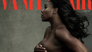 Serena Williams se desnuda para mostrar su embarazo