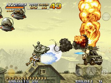 Captura de pantalla - Metal Slug X (IPH)