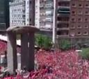 Un mar rojo: el 'You'll never walk alone' en calles Madrid