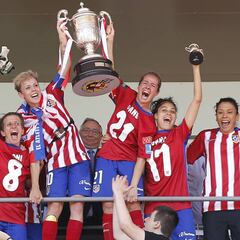 El trofeo de la Copa de la Reina estará este domingo en Zubieta