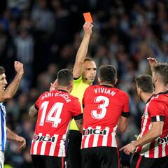 El Athletic presenta alegaciones a Competición por la roja a Yeray