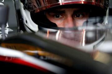 Adrian Sutil durante los entrenamientos libres para el Gran Premio de Austria de Fórmula Uno en el circuito de Red Bull Ring 