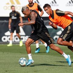 El Madrid vuelve al trabajo sin Hazard y con Mariano