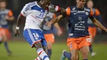 Gomis marcó el gol de la victoria del Lyon.