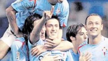 <b>GOLES ÚTILES. </b>Los tantos de Canobbio siempre han servido para que el Celta sumara los tres puntos.