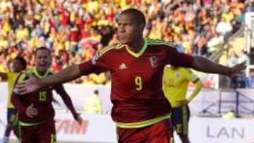 Rondón volvió a criticar a la FVF y habló de la inseguridad en Caracas.