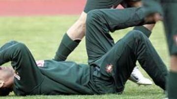 <B>DE MODA.</B> Cristiano Ronaldo es el jugador de moda en Europa esta temporada.