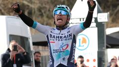 Santiago Buitrago, ganador de la etapa 4 de la París Niza y segundo en la clasificación general.